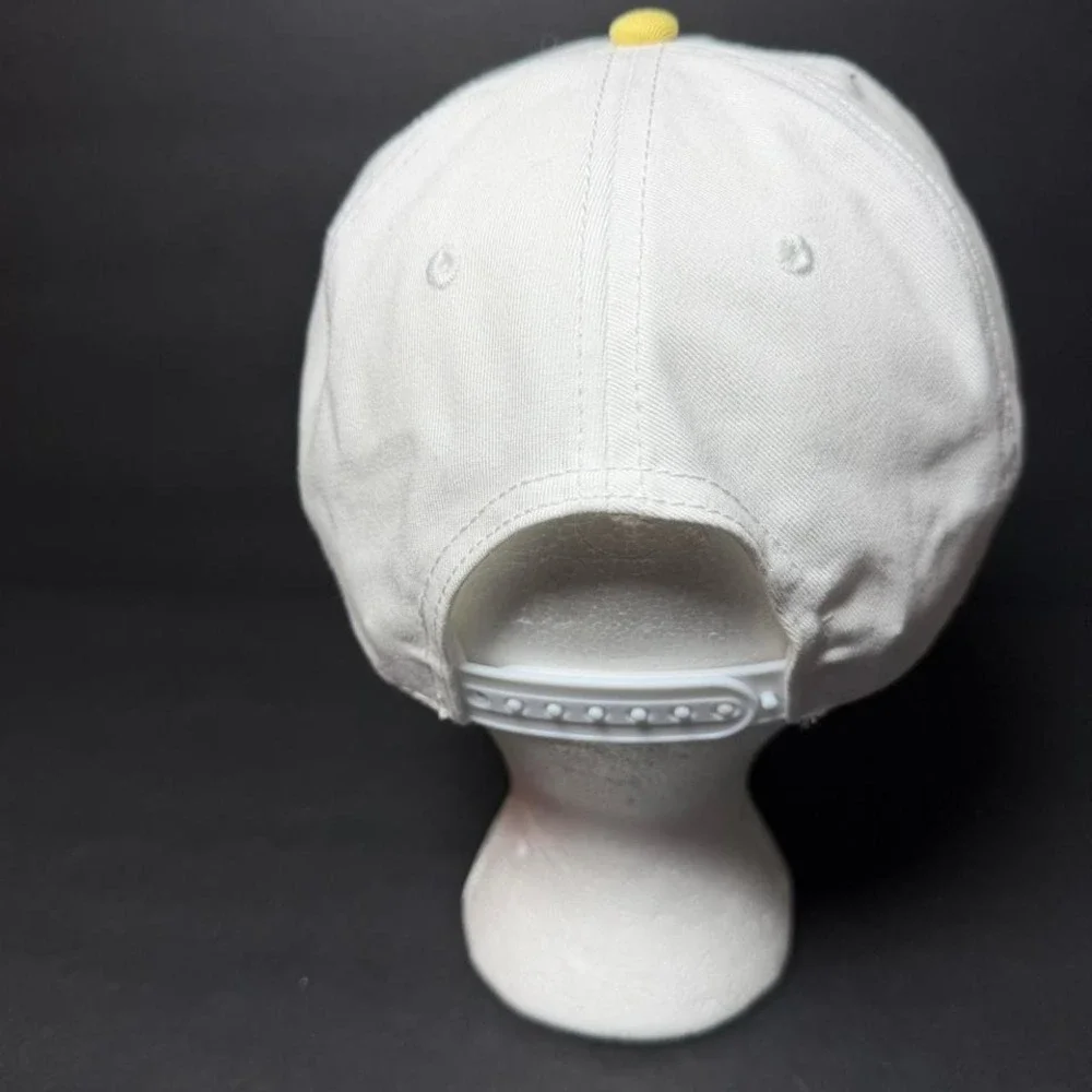 Chevrolet Super Service Snapback Hat GM Official‎ Licensed White Yellow Trucker